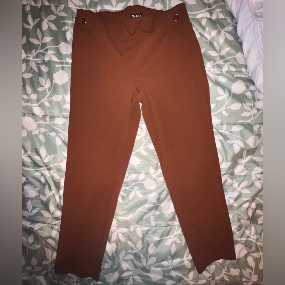 Red/Orange Office Slacks